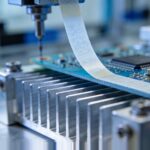 High-temperature industrial adhesive tape applied in an automotive electronics assembly application